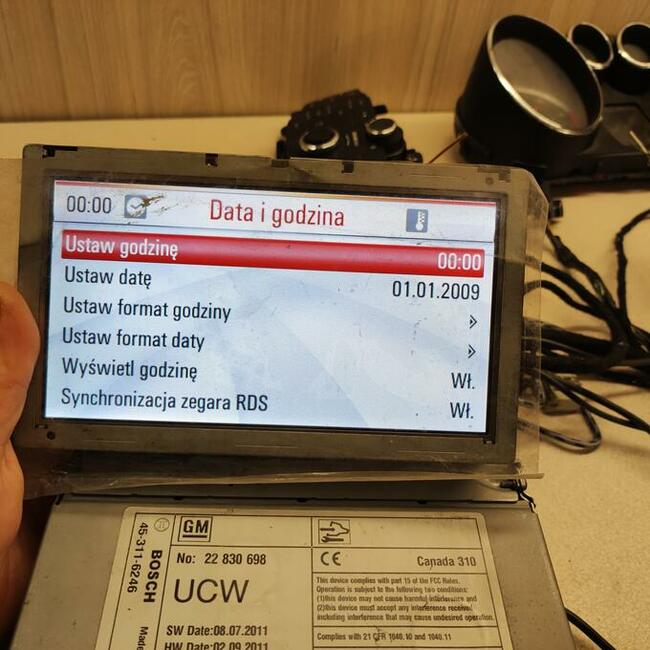 Naprawa wyświetlacza Opel Astra K 39042448