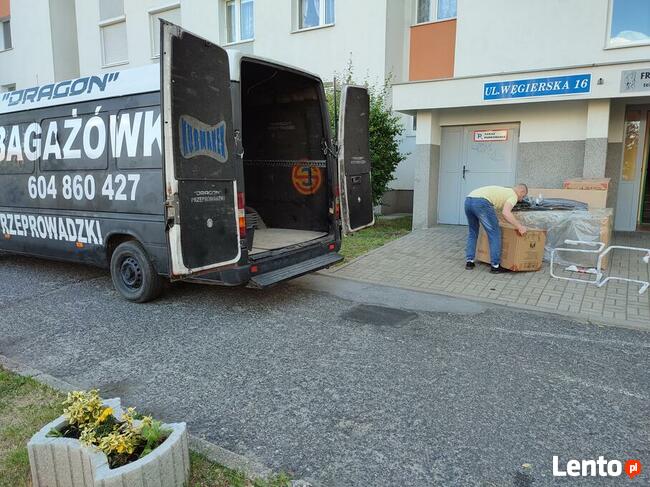 DRAGON PRZEPROWADZKI Nowogród Bobrzański, Bagazowka, Transport