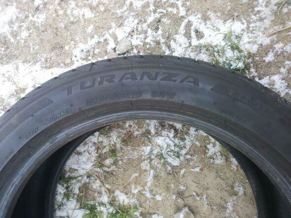 Sprzedam komplet Opony Bridgstone 215/50R18