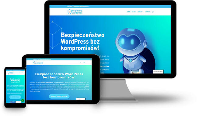 Bezpieczne strony internetowe WordPress już od 1500 zł netto