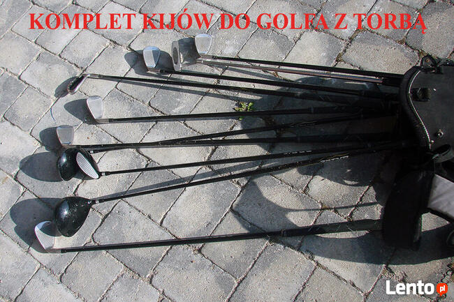 Komplet do gry w golfa - sprzedam