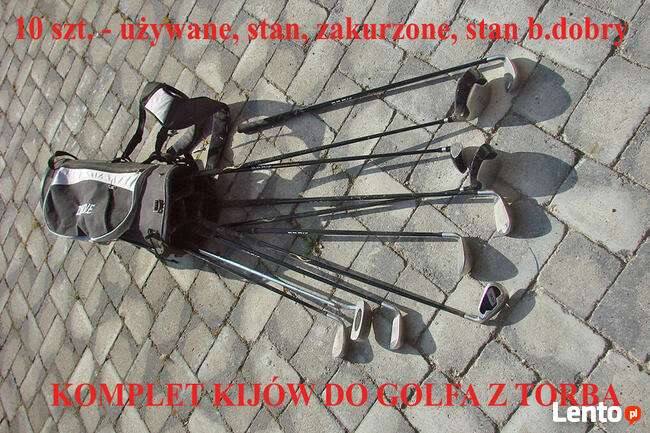 Komplet do gry w golfa - sprzedam