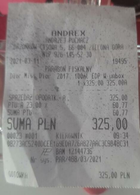 Wyprzedaż Perfum