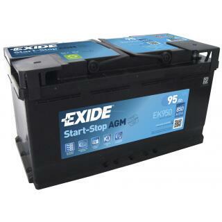 Akumulator 95Ah 850A EN EXIDE AGM START&STOP EK950