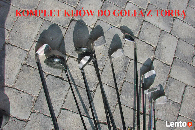 Komplet do gry w golfa - sprzedam
