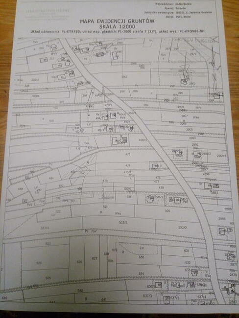 Działka budowlana 36 arów Blizne.