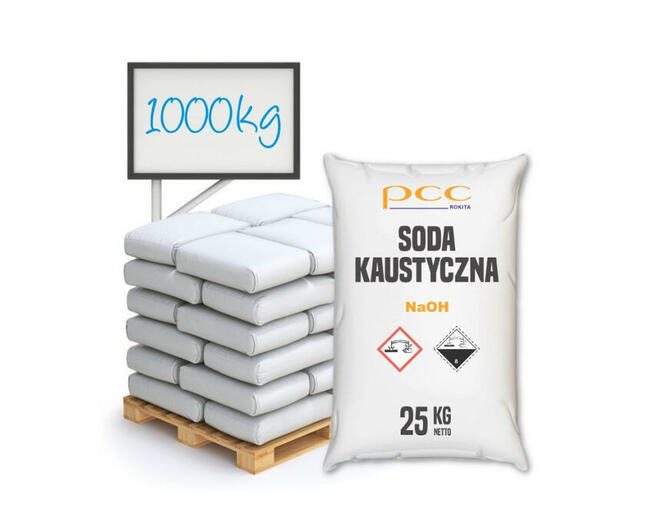 Soda kaustyczna, płatki