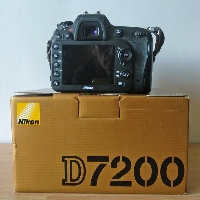 Nikon D7200 z osprzętem
