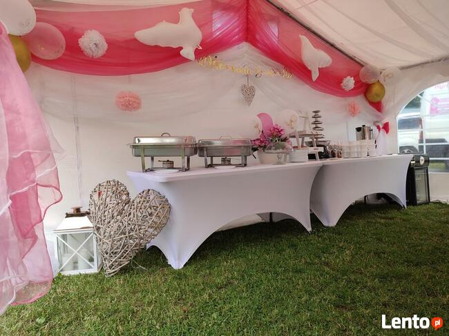 Wypożyczalnia namiotów, stołów, krzeseł, zastawa stołowa