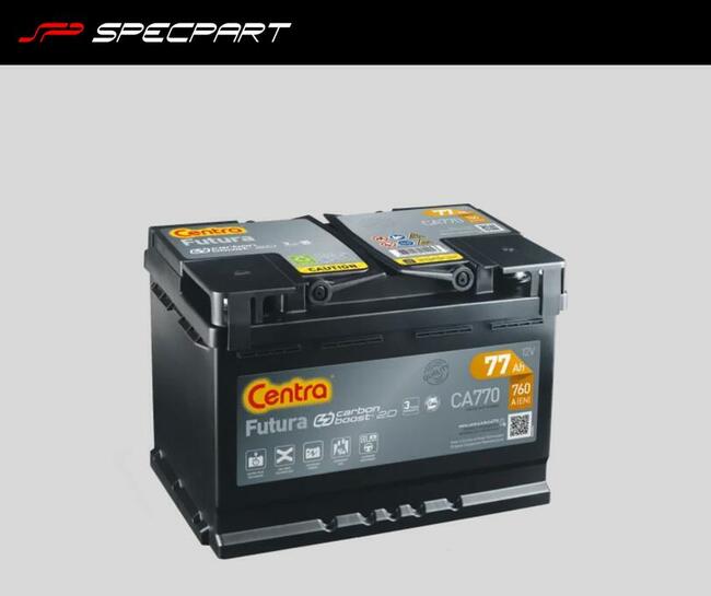 Akumulator 77Ah 760A Centra FUTURA