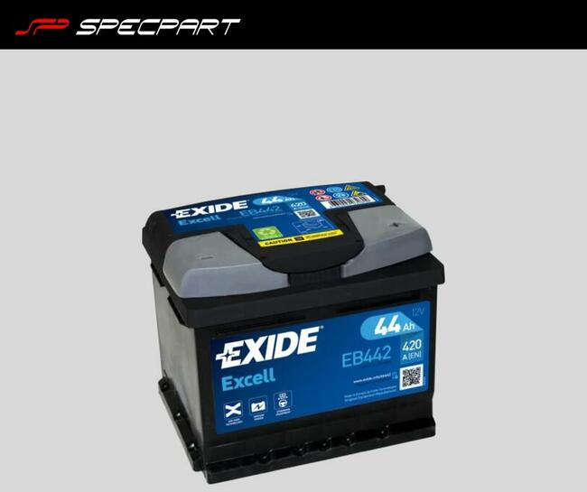 Akumulator 44Ah 420A Exide Excell EB442