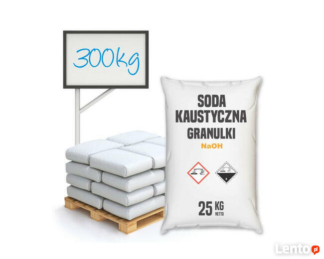 Soda kaustyczna, granulki