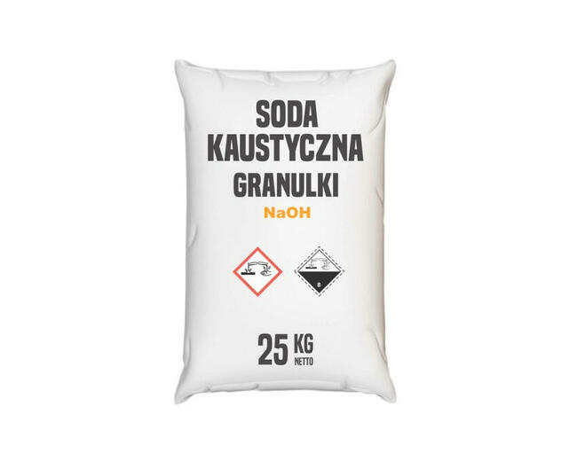 Soda kaustyczna, granulki