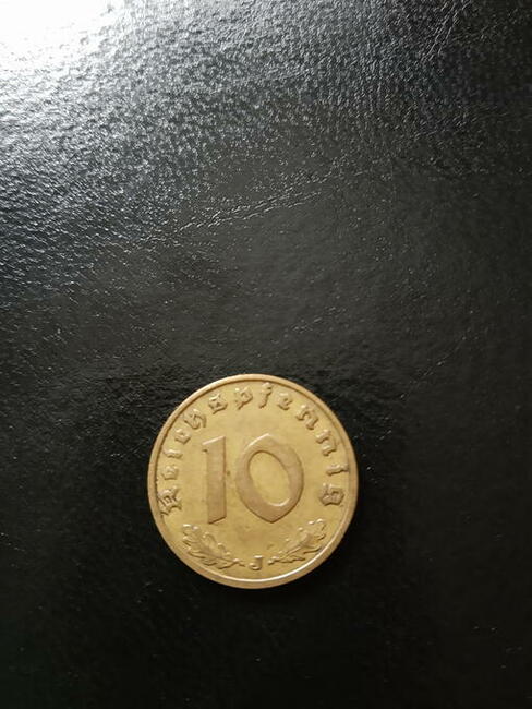Destrukt Niemcy - III Rzesza - 10 Reichspfennig 1938 J