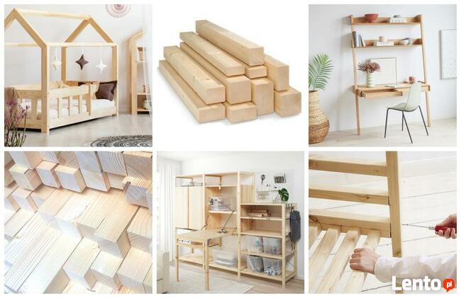 Deska heblowana fazowana 10x2 długość 3m