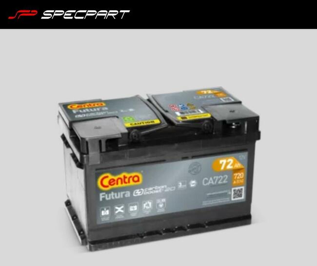 Akumulator 72Ah 720A CENTRA Futura