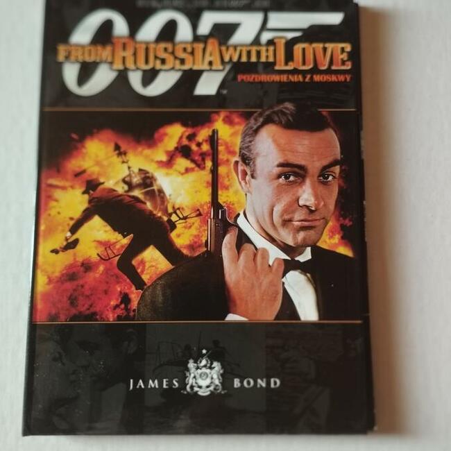 Dr.No, Pozdrowienia z Moskwy - 2 filmy DVD.Agent 007-J.Bond.