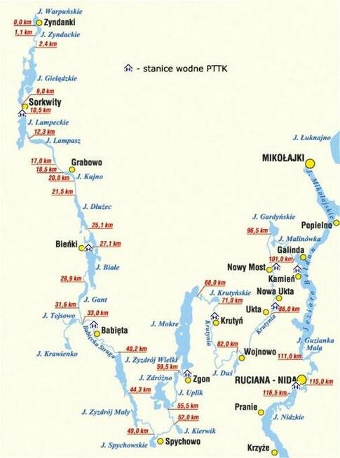 Spływ Kajakowy rzeką Krutynia