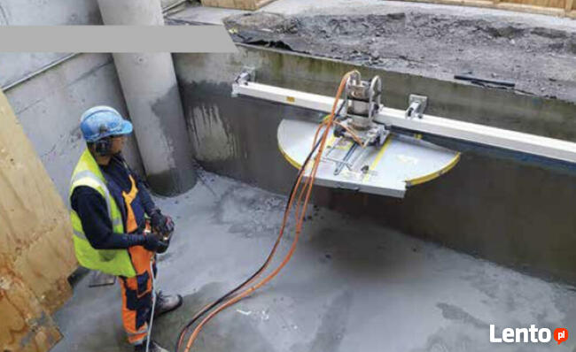 Cięcie i wiercenie betonu, cięcie posadzki, dostępni 24h/7