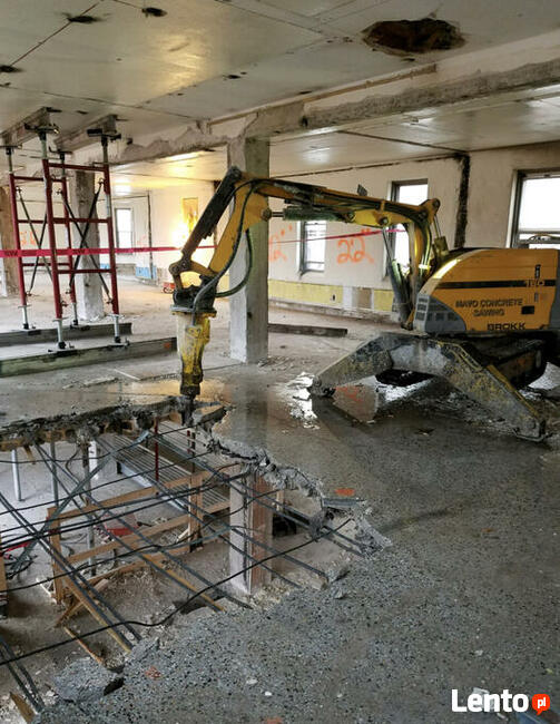 Cięcie i wiercenie betonu, cięcie posadzki, dostępni 24h/7