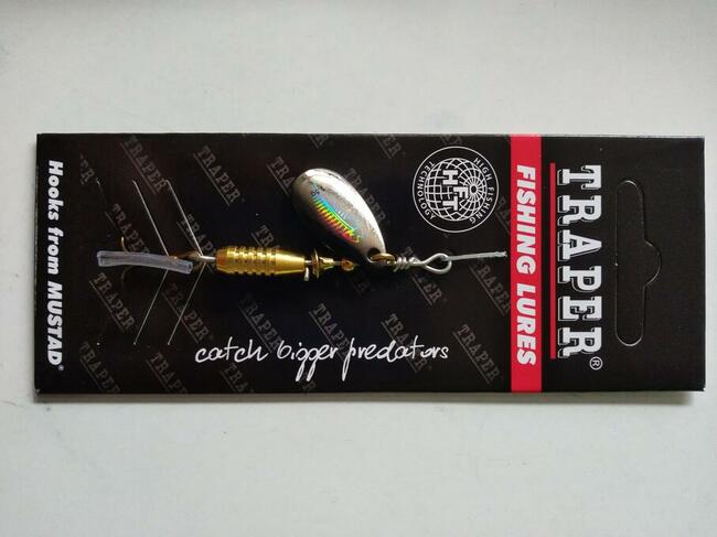 Błystki obrotowe na okonia, pstrąga