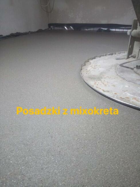 Posadzki, wylewki,chudziaki z agregatu posadzkarskiego