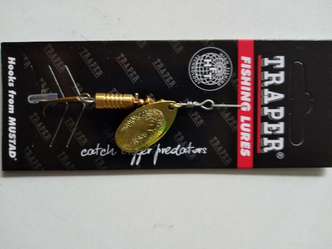 Błystki obrotowe na okonia, pstrąga