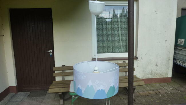 Żyrandol, lampa wisząca używana 1 rok.Stan bardzo dobry.