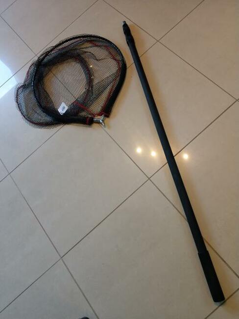 Podbierak 368cm kosz gumowany z pływakami