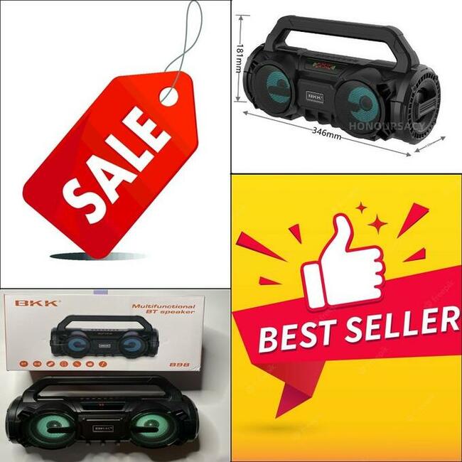 Boombox z funkcją Karaoke