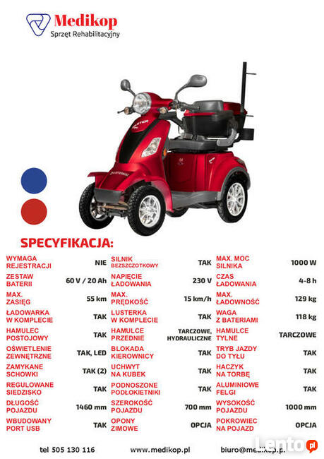 Skutery elektryczne Faster