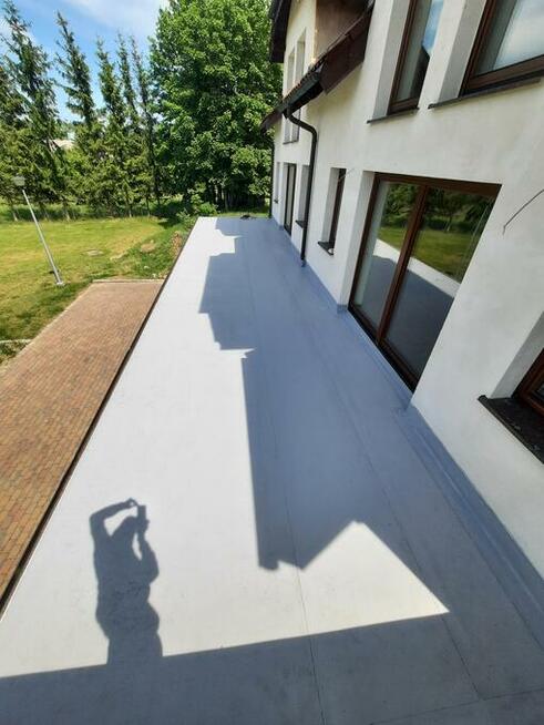 Hydroizolacja dachy, tarasy, papa termozgrzewalna, membrana P