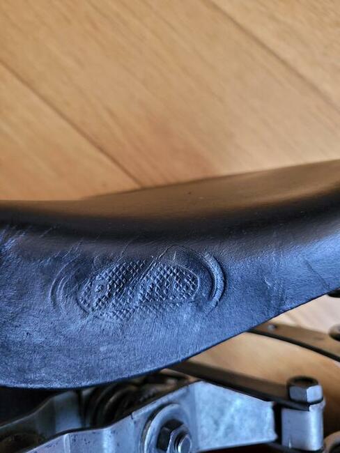 Siodełko rowerowe ze skóry