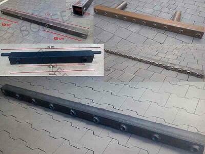 Widły do balotów słomy - widły do obornika, tur, ładowacz