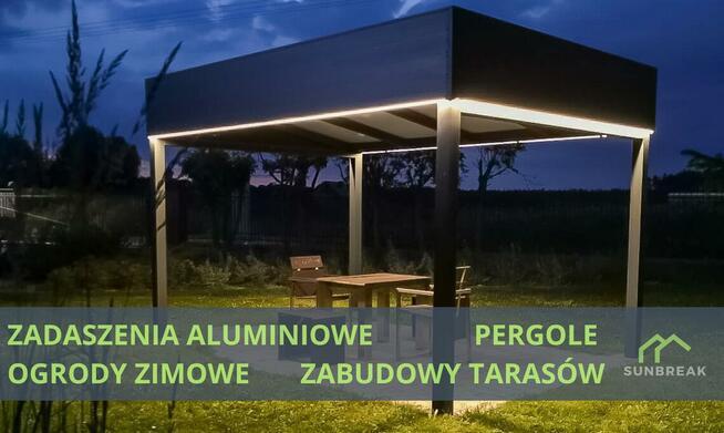 ZADASZENIE TARASOWE aluminium ogród zimowy najlepsza jakość