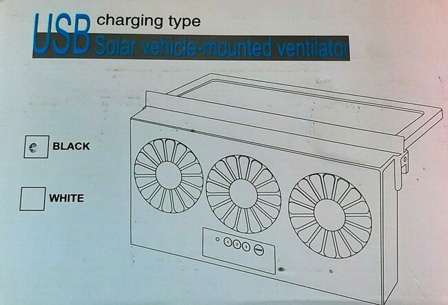 Turbowentylator 3 silnikowy z panelem Foto-Voltaicznym