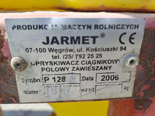 Opryskiwacz Zawieszany Jarmet Jar-Met 400l 450l 12m lance