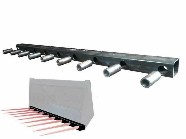 Widły do obornika belka dolna, listwa do wideł, Tur ładowacz