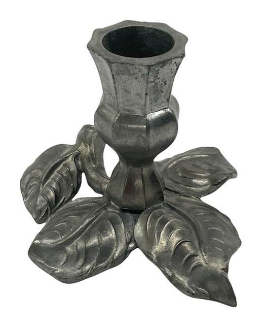 Szwedzki świecznik Stjärn Metall lata 50te