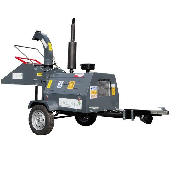 Rębak Spalinowy Mobilny Rozdrabniacz Do Gałęzi Drzew Pni