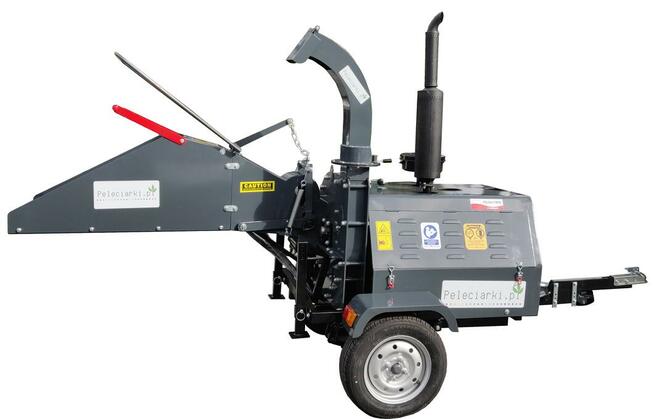Rębak Spalinowy Mobilny Rozdrabniacz Do Gałęzi Drzew Pni