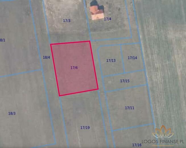 Działka budowlana Kiszkowo gm. Będzino