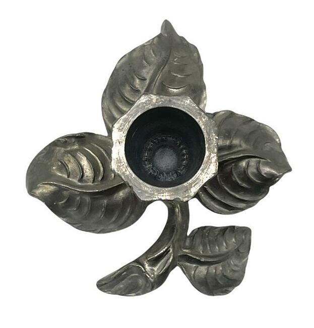 Szwedzki świecznik Stjärn Metall lata 50te