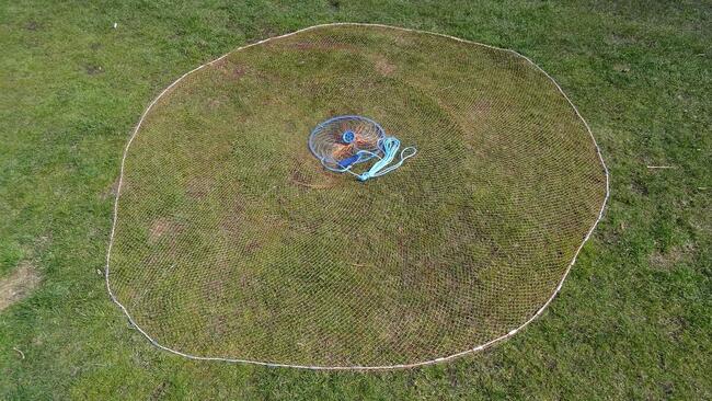 drgawica drygawica włok niewód wonton siatka na ryby rzutka