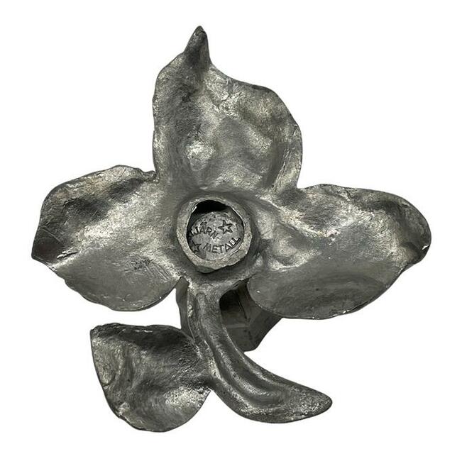 Szwedzki świecznik Stjärn Metall lata 50te