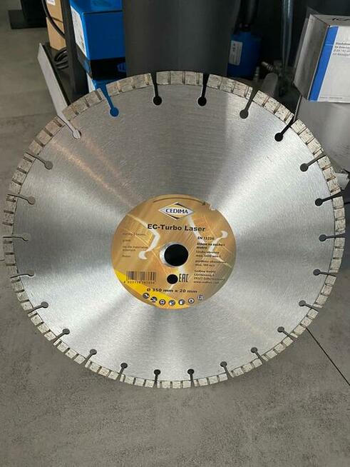 Tarcza tnąca diamentowa Cedima EC-Turbo Laser 350x25,4 (20)