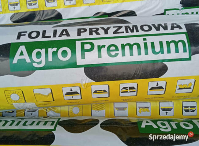 Folia kiszonkarska Agropremium czarna 10x33