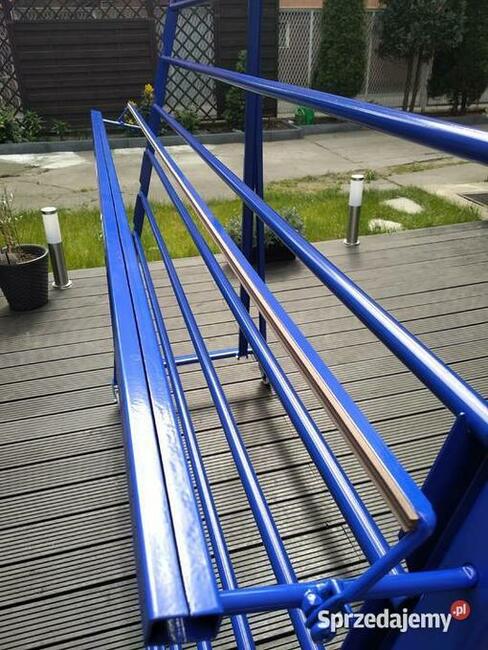 Stojak do ceraty dwustronny z listwą tnącą