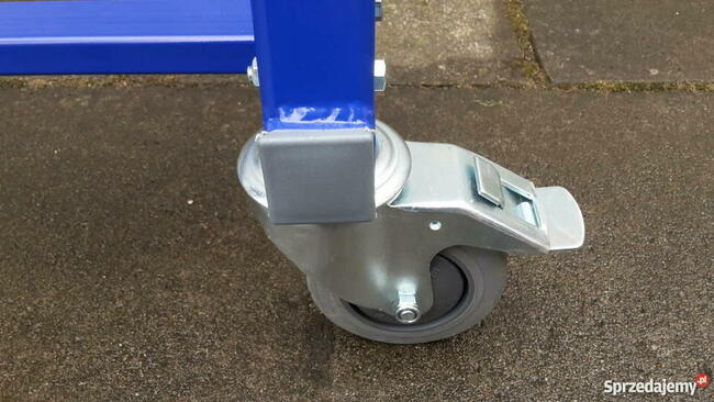 Stojak do ceraty dwustronny z listwą tnącą