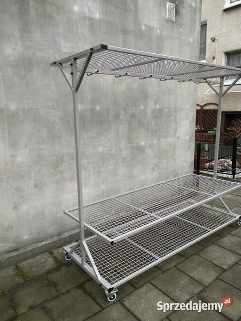 Wieszak na kombinezony straż pożarna - remiza strażacka